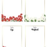 carte table mariage fleur dessin illustrations evenement aquarelle particulier commande