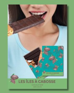 packaging emballage communication visuelle graphisme design chocolat dessin illustration realiste maquette mockup