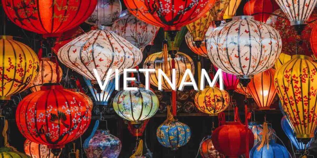 vietnam lanternes voyage evasion Asie