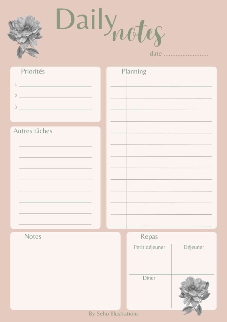 freebie planning organisation entreprise illustrations